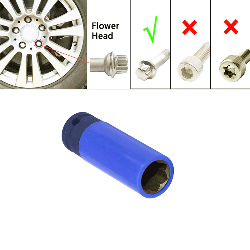 Universal Furniture Hardware - 17mm Universal Wheel Lock Nut Removal