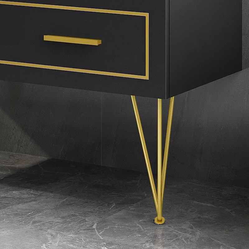 Furniture Hardware For Legs - 1PC 20cm-40cm Gold Iron Table Legs