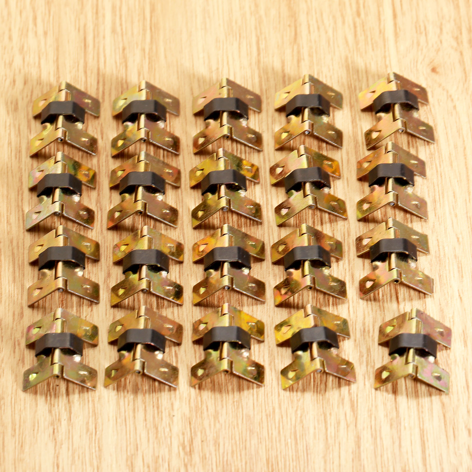 Furniture Hardware And Fittings - 20Pc 20x18mm Retro Mini Spring Hinges