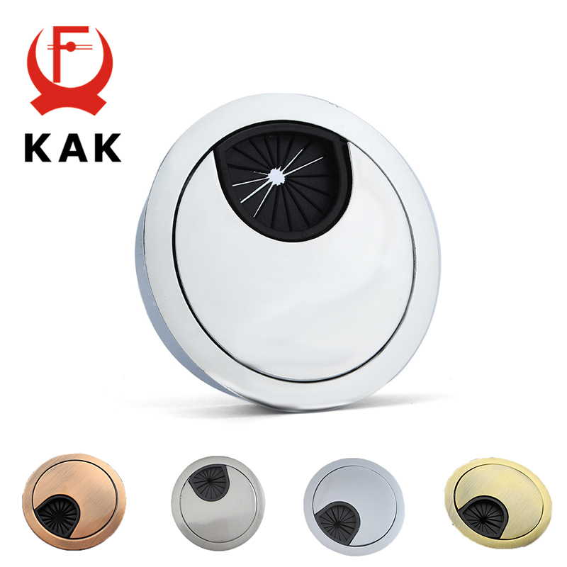Furniture Hardware Outlet - KAK Zinc Alloy Desk Wire Hole