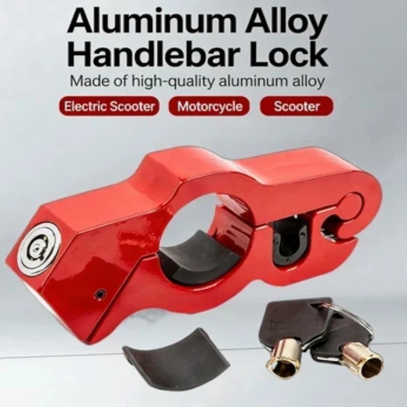Universal Furniture Hardware - Heavy Duty Steel Motorcycle Handlebar Lock