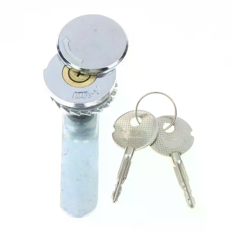 Furniture Hardware Cam Lock - Cylinder Cam Lock With 2 Keys