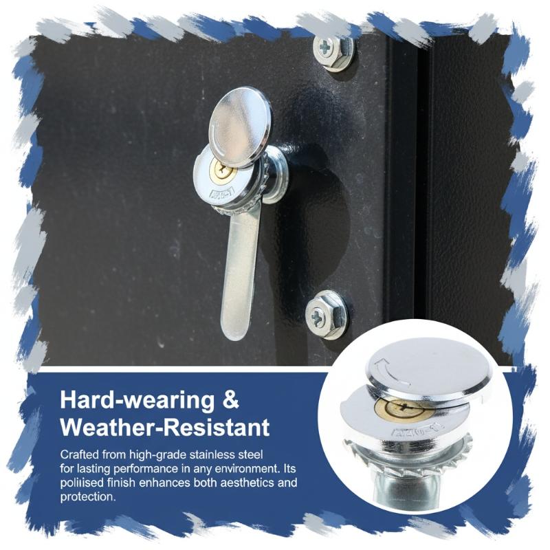 Furniture Hardware Cam Lock - Aluminum alloy18.5mm/22mm Cylinder Cam Lock With