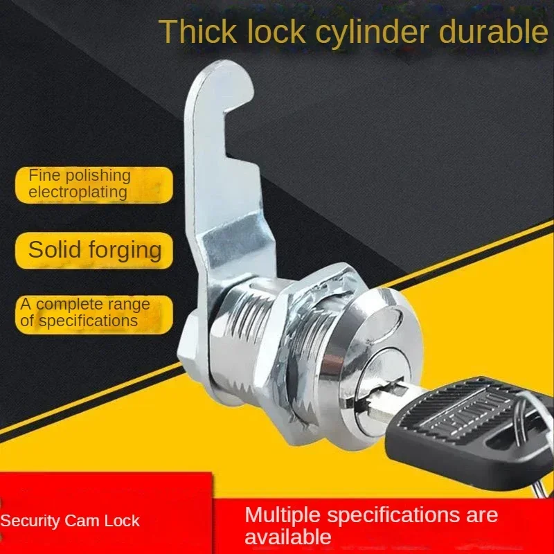 4 Size Drawer Cam Lock with 2  - Furniture Hardware Cam Lock ulasan dan harga