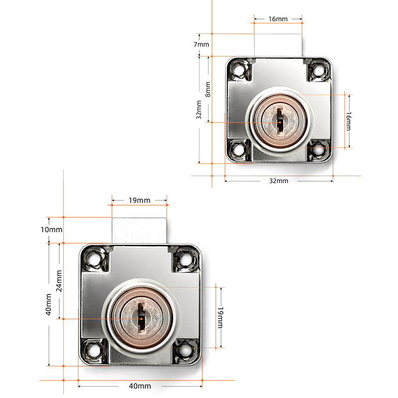 ^Drawer Locks with 2 Keys Cabi - Furniture Hardware Cam Lock ulasan dan harga