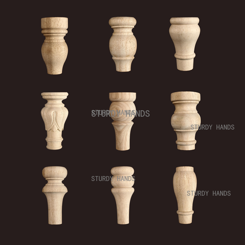 1pc Furniture Round Solid Wood - Furniture Hardware For Legs ulasan dan harga