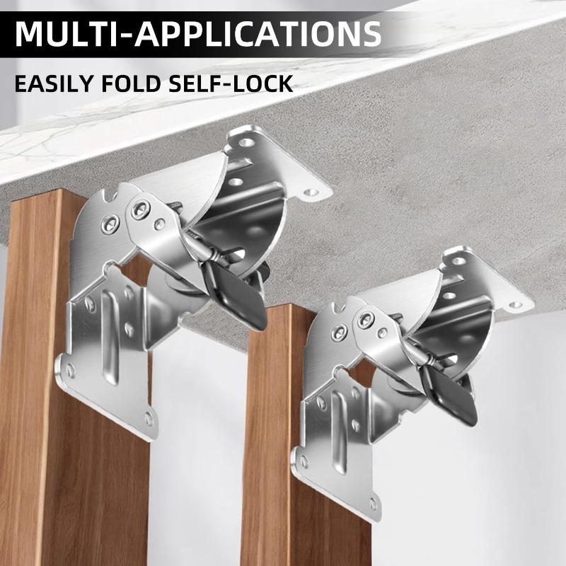 Self Locking Folding Hinge 90  - Furniture Hardware For Legs ulasan dan harga