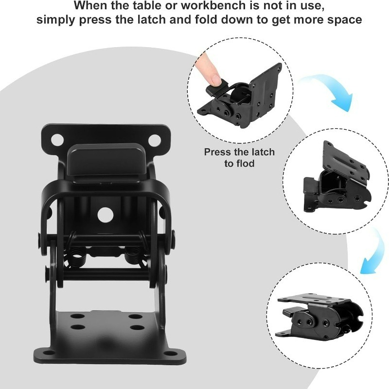 Self Locking Folding Hinge 90  - Furniture Hardware For Legs ulasan dan harga