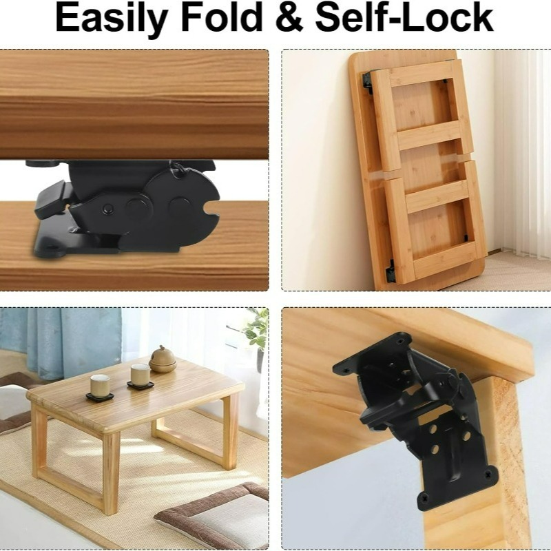 Self Locking Folding Hinge 90  - Furniture Hardware For Legs ulasan dan harga