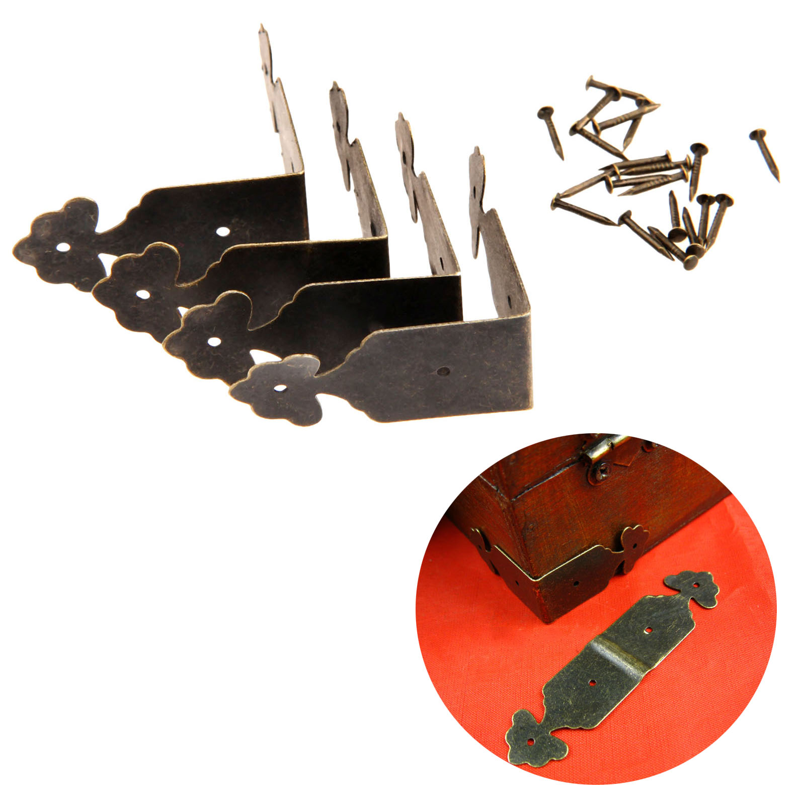 4pcs Decorative Corner Protect - Furniture Hardware For Legs ulasan dan harga
