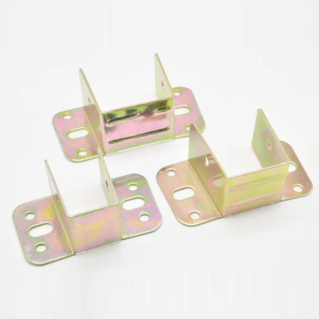 2pcs U Shaped Metal Bed Bracke - Furniture Hardware And Fittings ulasan dan harga