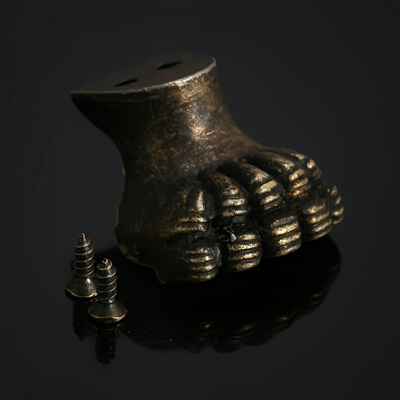 4pcs Antique Foot Brass Jewelr - Furniture Hardware For Legs ulasan dan harga