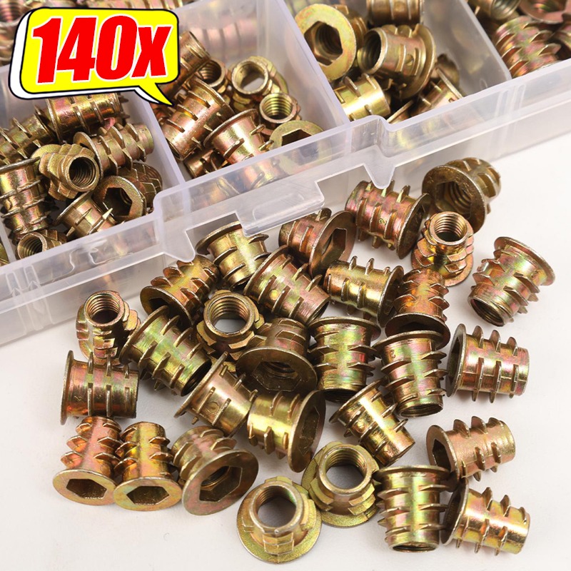Carbon Steel Threaded Inserts  - Furniture Hardware Threaded Inserts ulasan dan harga