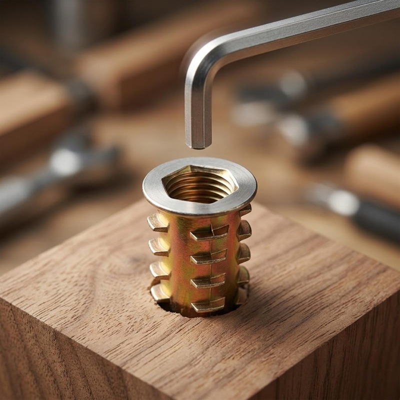 Carbon Steel Threaded Inserts  - Furniture Hardware Threaded Inserts ulasan dan harga