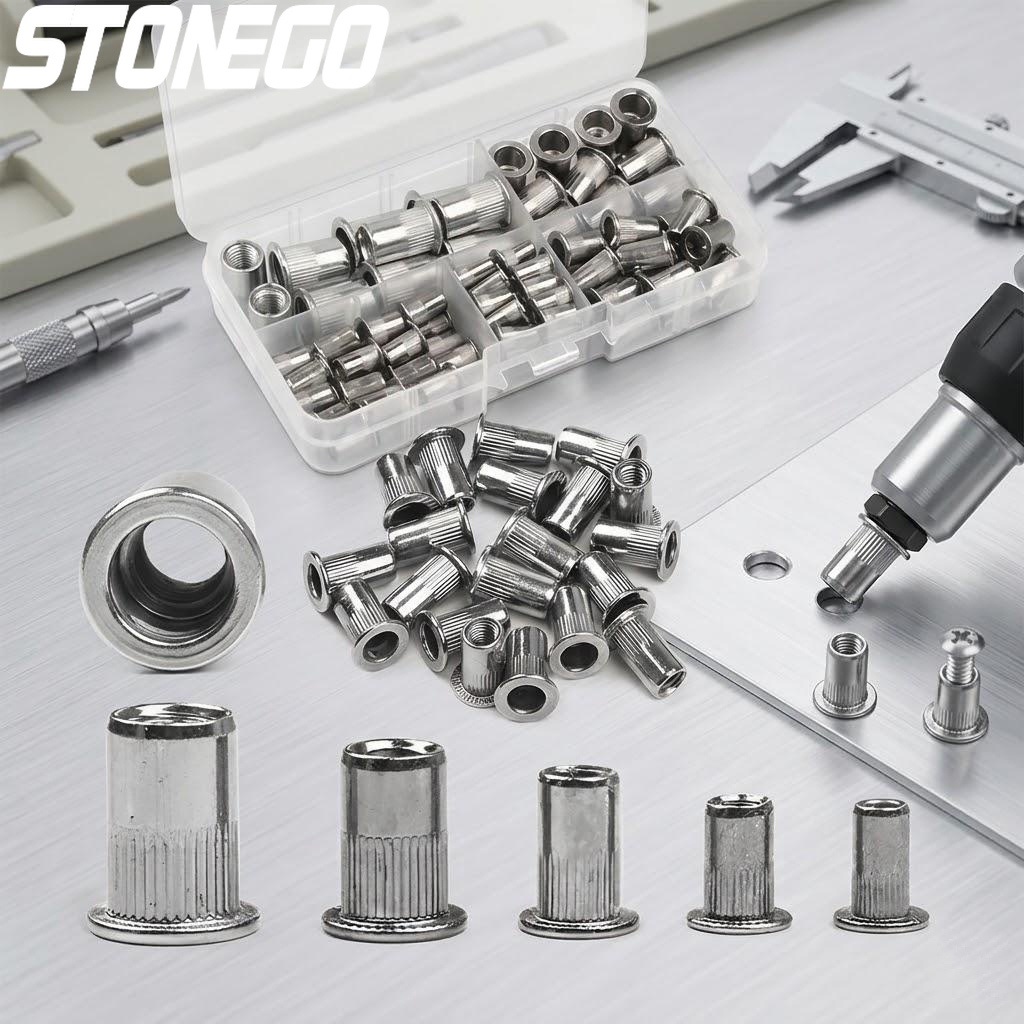 Threaded Insert Nuts Rivet Nut - Furniture Hardware Threaded Inserts ulasan dan harga