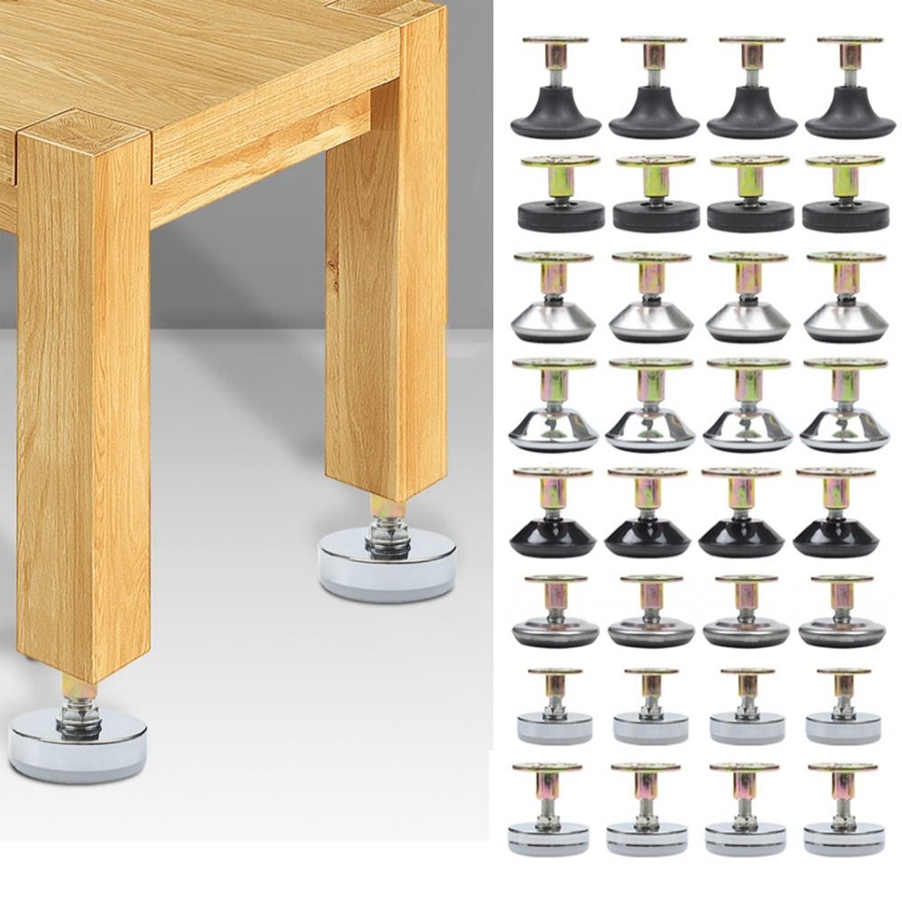 4pcs Adjustable Furniture Supp - Furniture Hardware For Legs ulasan dan harga