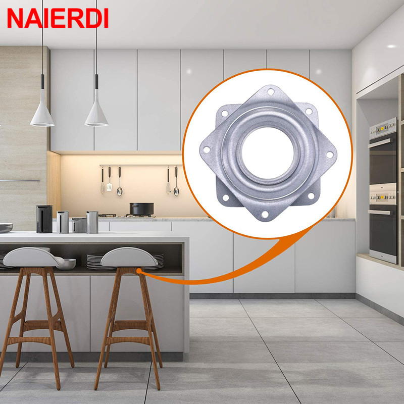 NAIERDI 3 inch Swivel Plates F - Furniture Hardware And Fittings ulasan dan harga