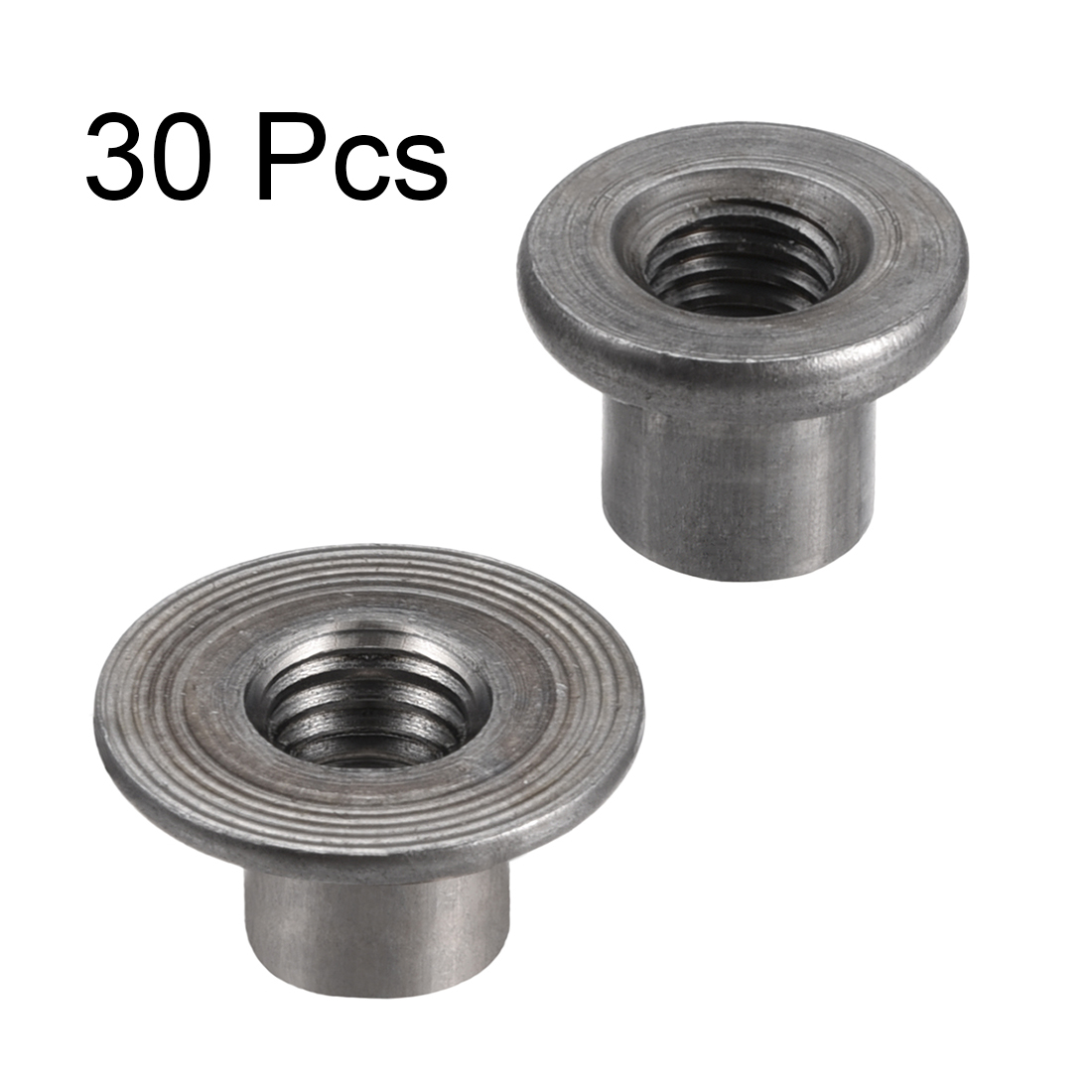 30Pcs M8 M10 Carbon Steel Roun - Furniture Hardware Threaded Inserts ulasan dan harga