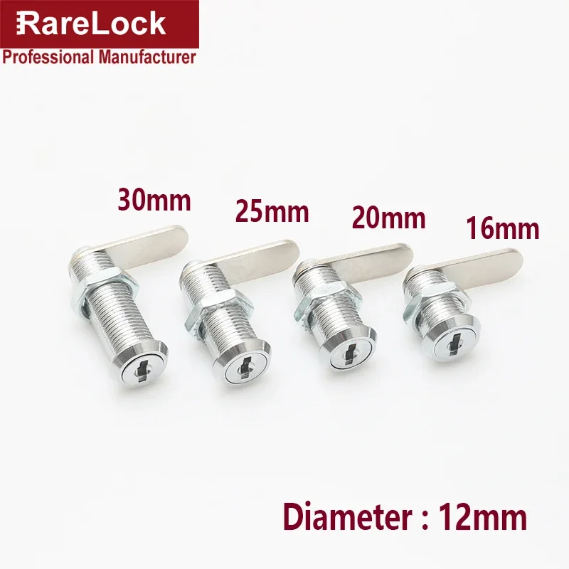 Mini Cam Lock with 2 Keys Diam - Furniture Hardware Cam Lock ulasan dan harga