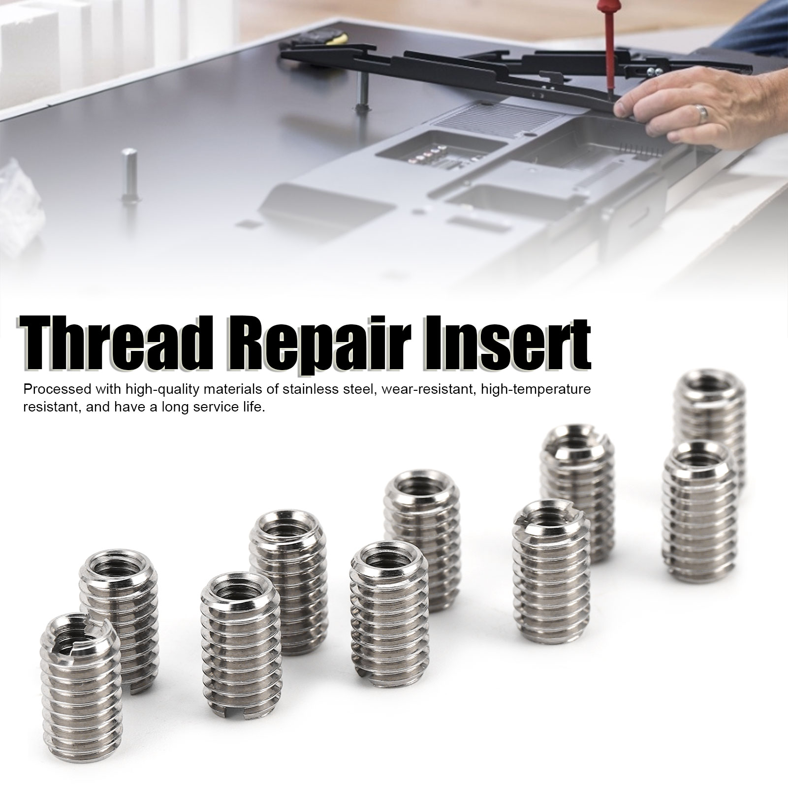 10Pcs Reducer Nuts Male Female - Furniture Hardware Threaded Inserts ulasan dan harga