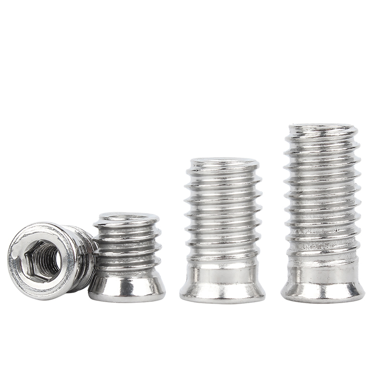 304 Stainless Steel Hex Socket - Furniture Hardware Threaded Inserts ulasan dan harga