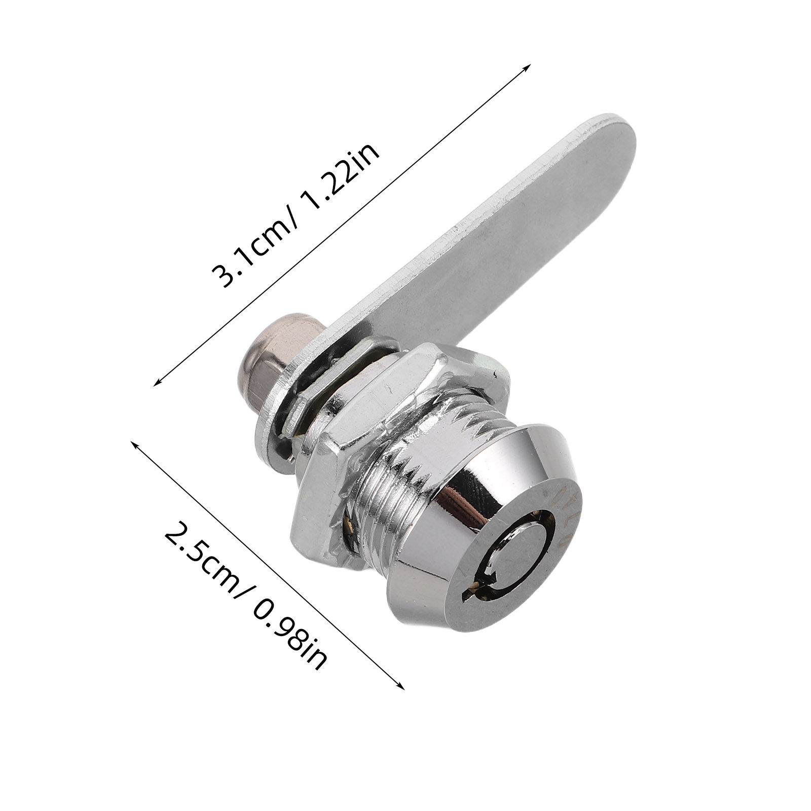 1Set Zinc Alloy Cam Locks Cyli - Furniture Hardware Cam Lock ulasan dan harga