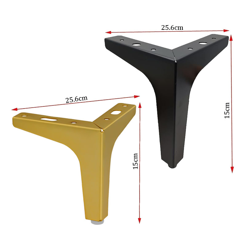 4Pcs Modern Triangle Metal Sof - Furniture Hardware For Legs ulasan dan harga