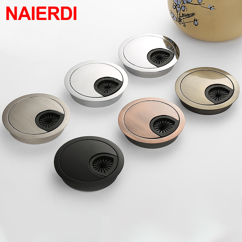 NAIERDI Zinc Alloy Desk Wire H - Furniture Hardware Outlet ulasan dan harga